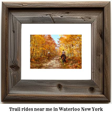 trail rides near me in Waterloo, New York